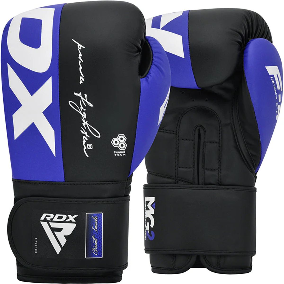RDX - Guantes de Boxeo F4 Azul 10oz