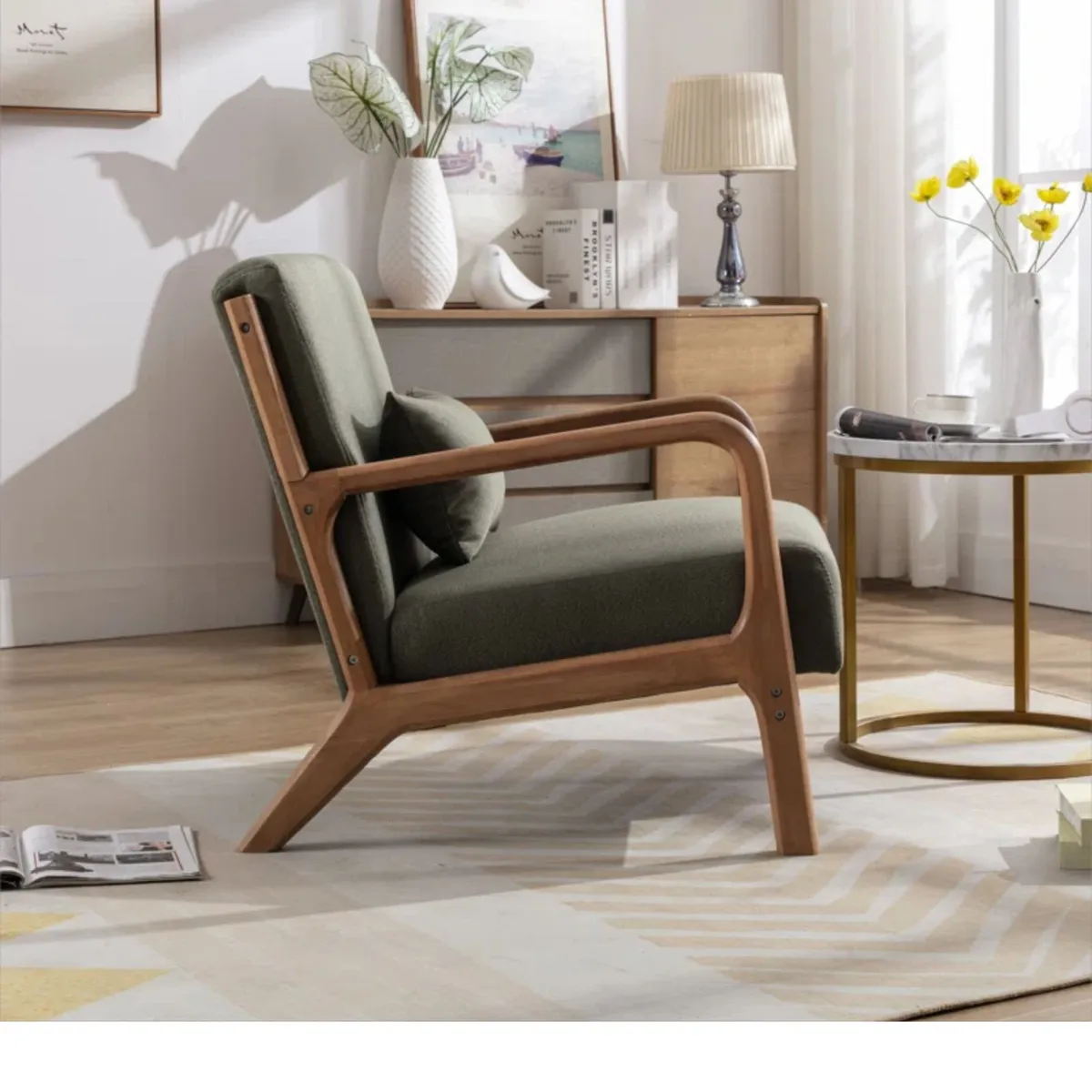 GENERICO - Butaca Hernán 1 cuerpo Verde Decoban Hogar