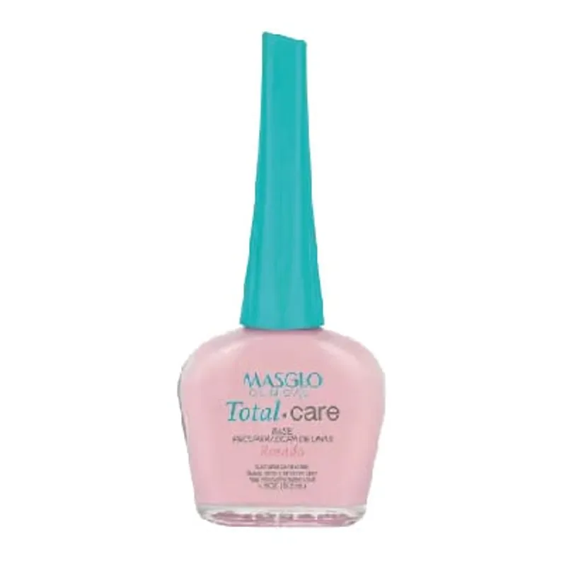 MASGLO - Masglo Clinical Total Care - Base Rosada Recuperadora de Uñas Maltratadas 13,5 ML