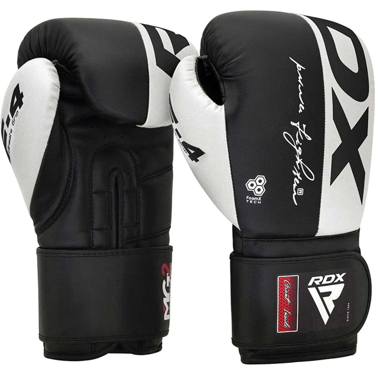 RDX - Guantes de Boxeo F4 Blanco 14oz