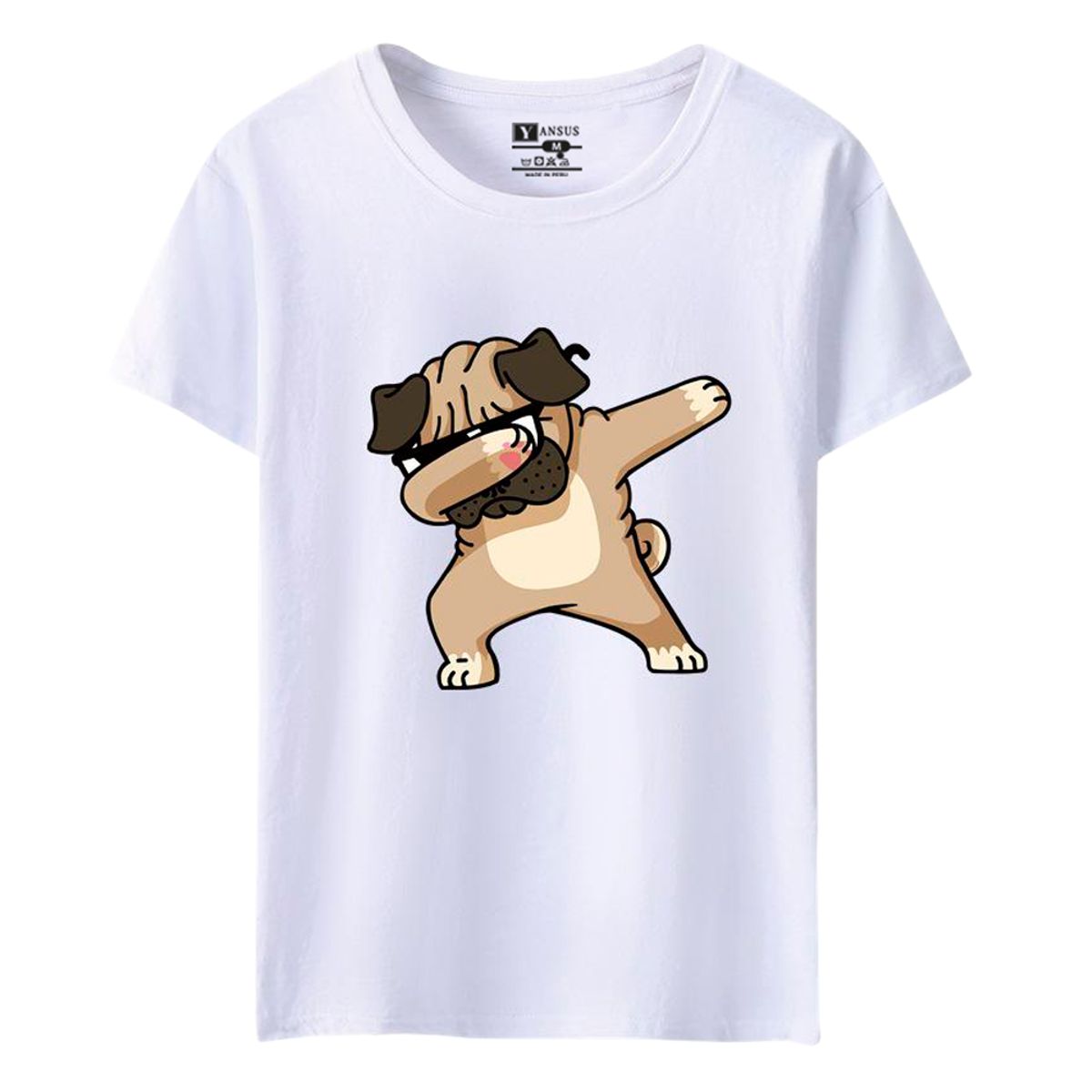 YANSUS - Polo Hombre Yansus Estampado Perrito