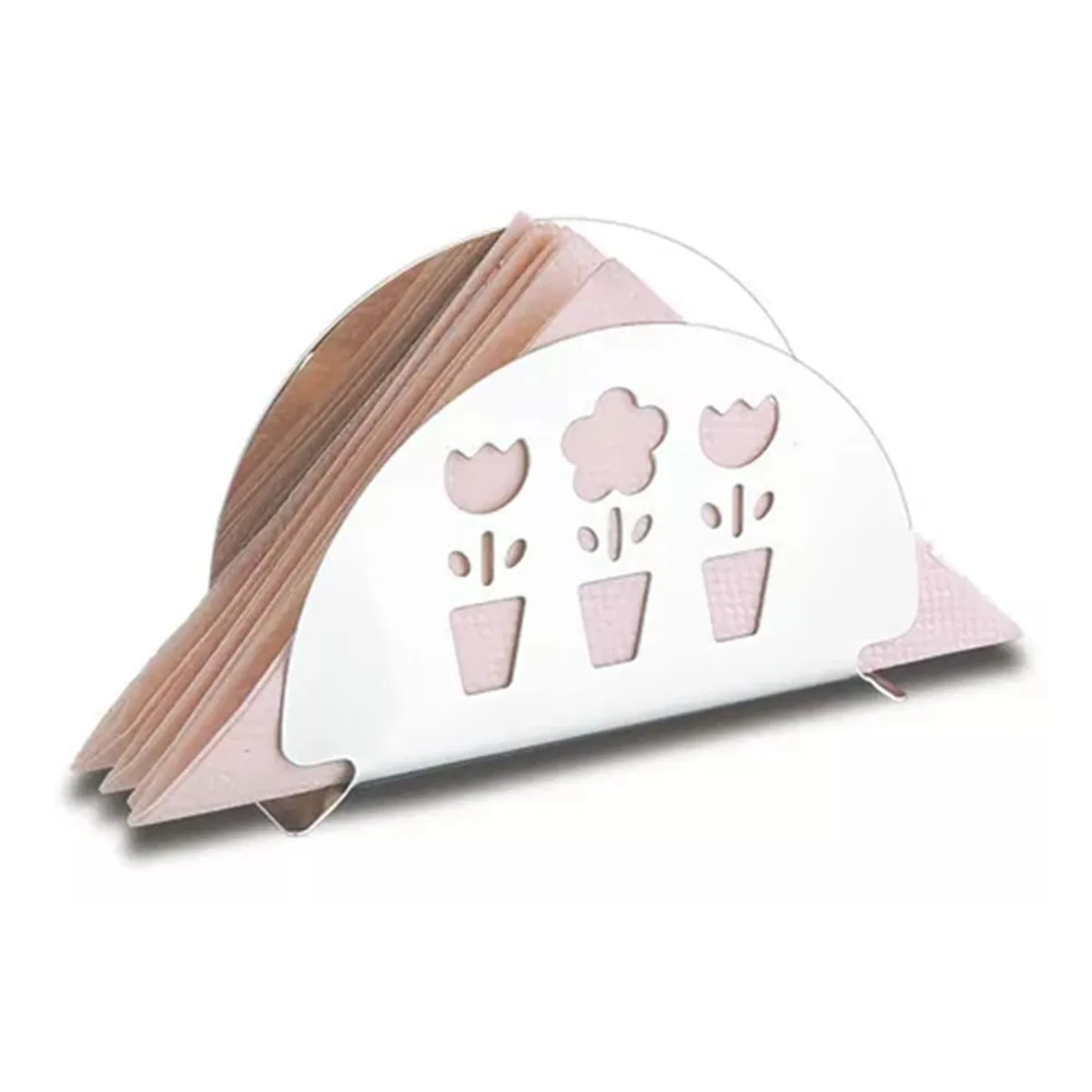 TRAMONTINA - Servilletero Ciclo de acero inoxidable Tramontina