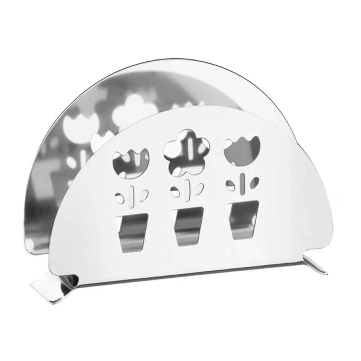 TRAMONTINA - Servilletero Ciclo de acero inoxidable Tramontina