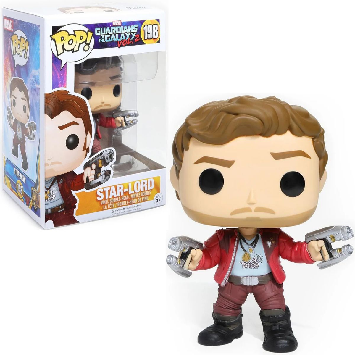 FUNKO - Funko Pop Star Lord - Guardianes de la Galaxia 198 Galaxy