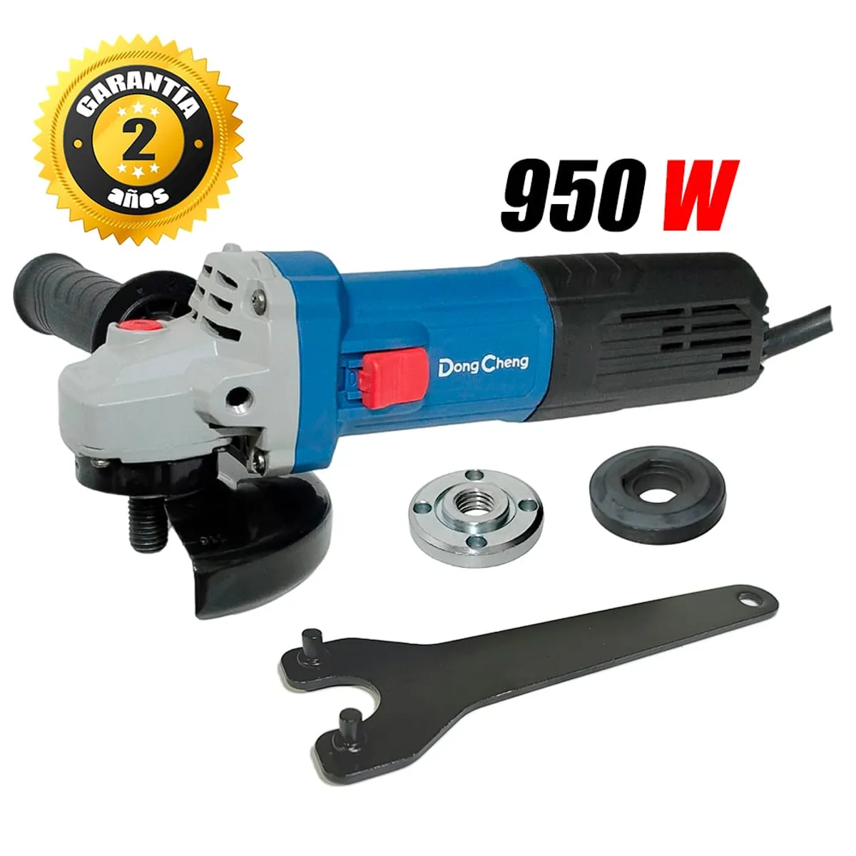 DONGCHENG - Amoladora Esmeril Angular Industrial 4½ Dongcheng DSM03-115S 950W