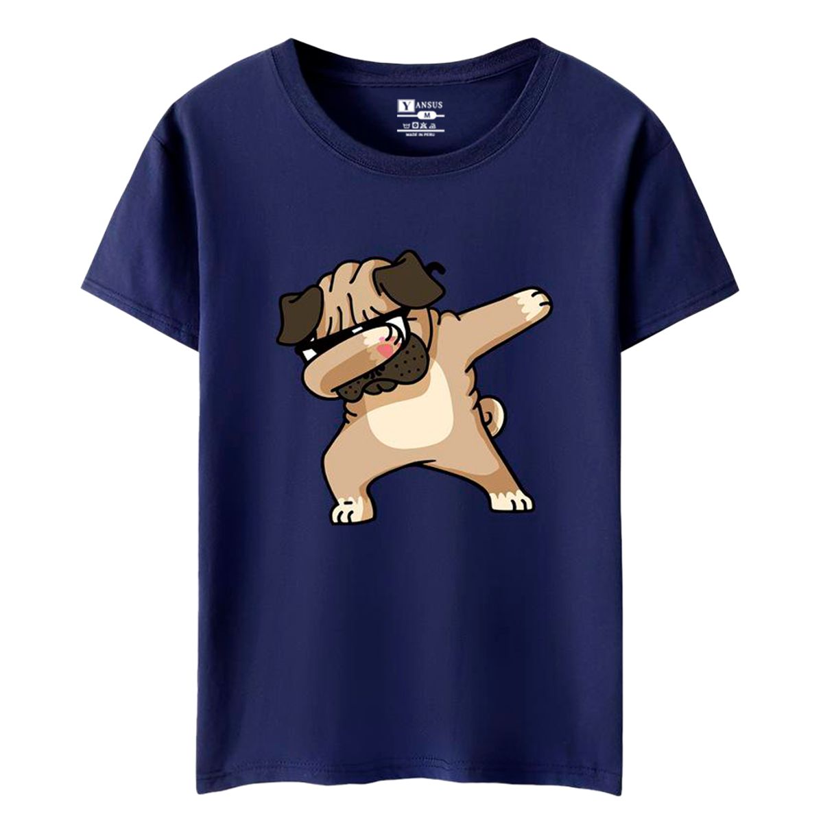 YANSUS - Polo Hombre Yansus Estampado Perrito