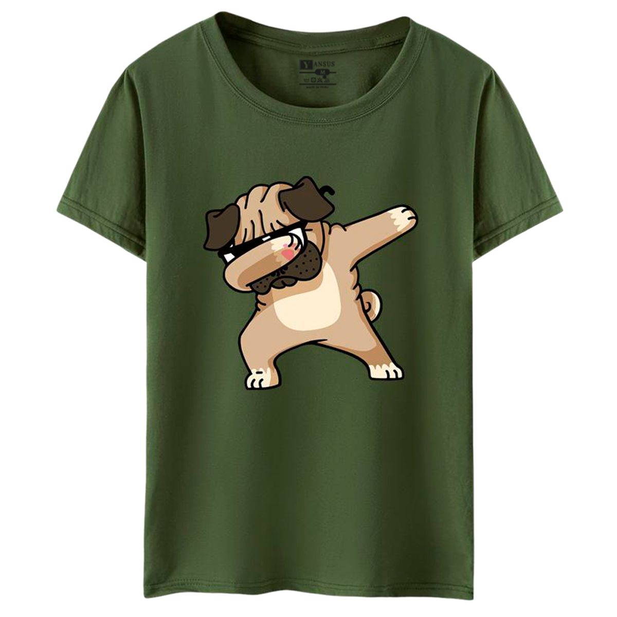 YANSUS - Polo Hombre Yansus Estampado Perrito