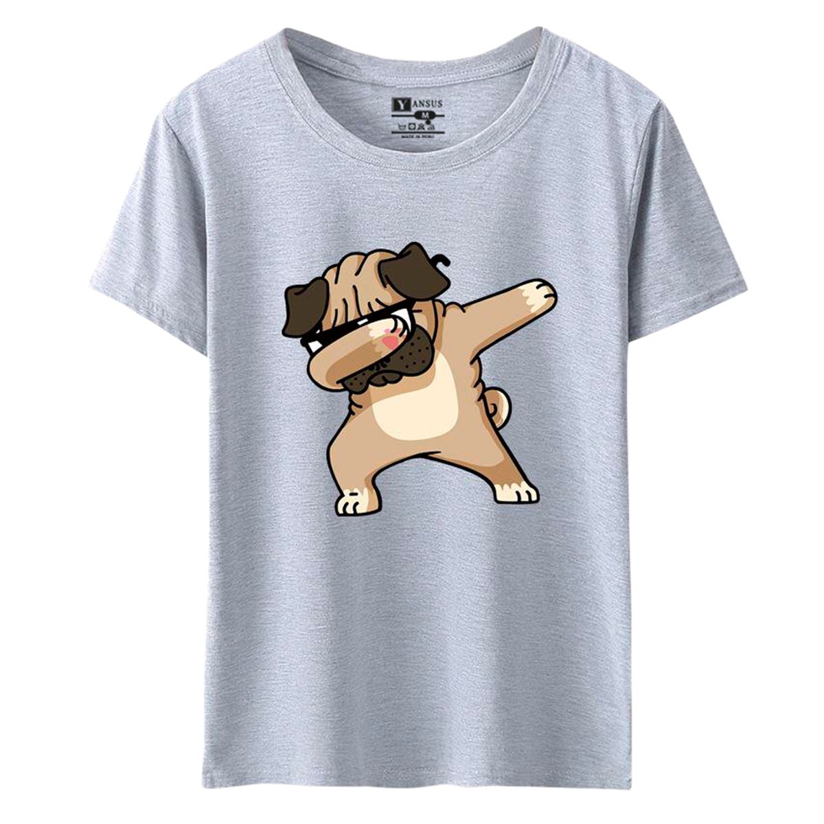 YANSUS - Polo Hombre Yansus Estampado Perrito