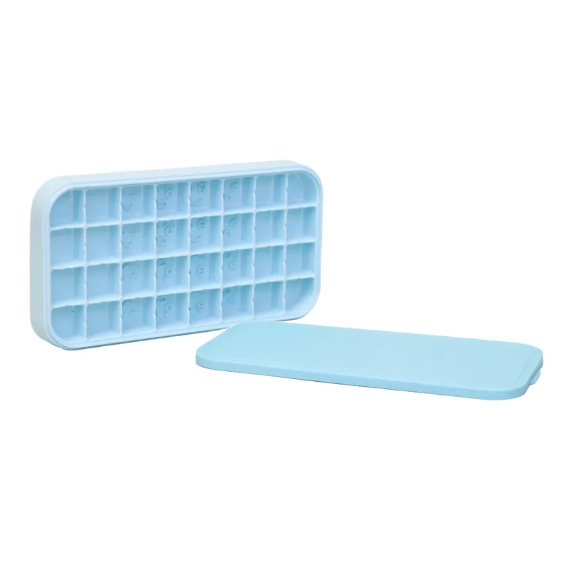 GENERICO - MOLDE PARA HIELO CON FORMA DE CARITAS Y CON TAPA