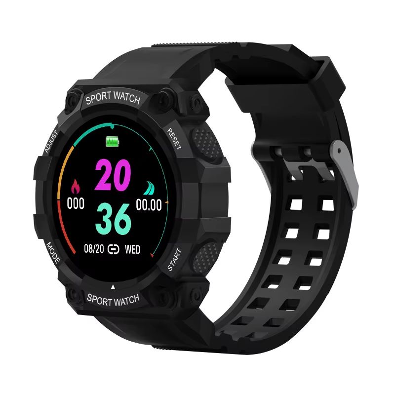 GENERICO - Reloj inteligente - Smartwatch FD68S para hombres y mujeres - NEGRO