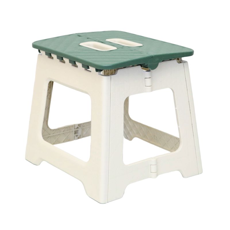 GENERICO - BANQUITO TABURETE PLEGABLE Y PORTÁTIL 23 CM COLOR VERDE