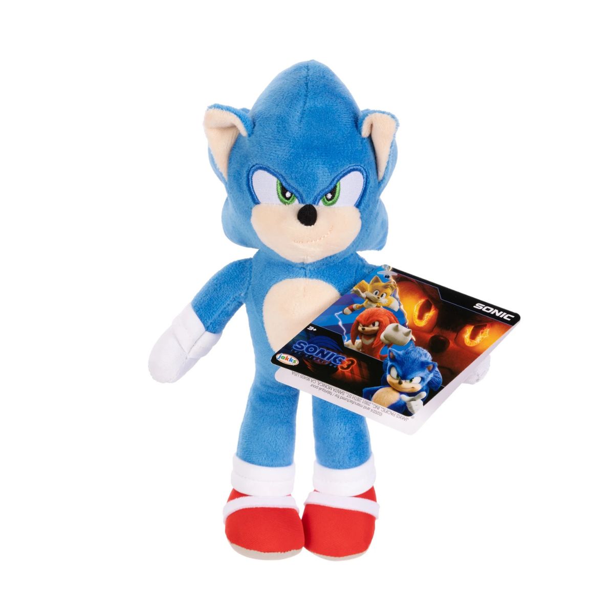 SONIC - Sonic el erizo Peluche - Sonic 3 la película peluche pequeño