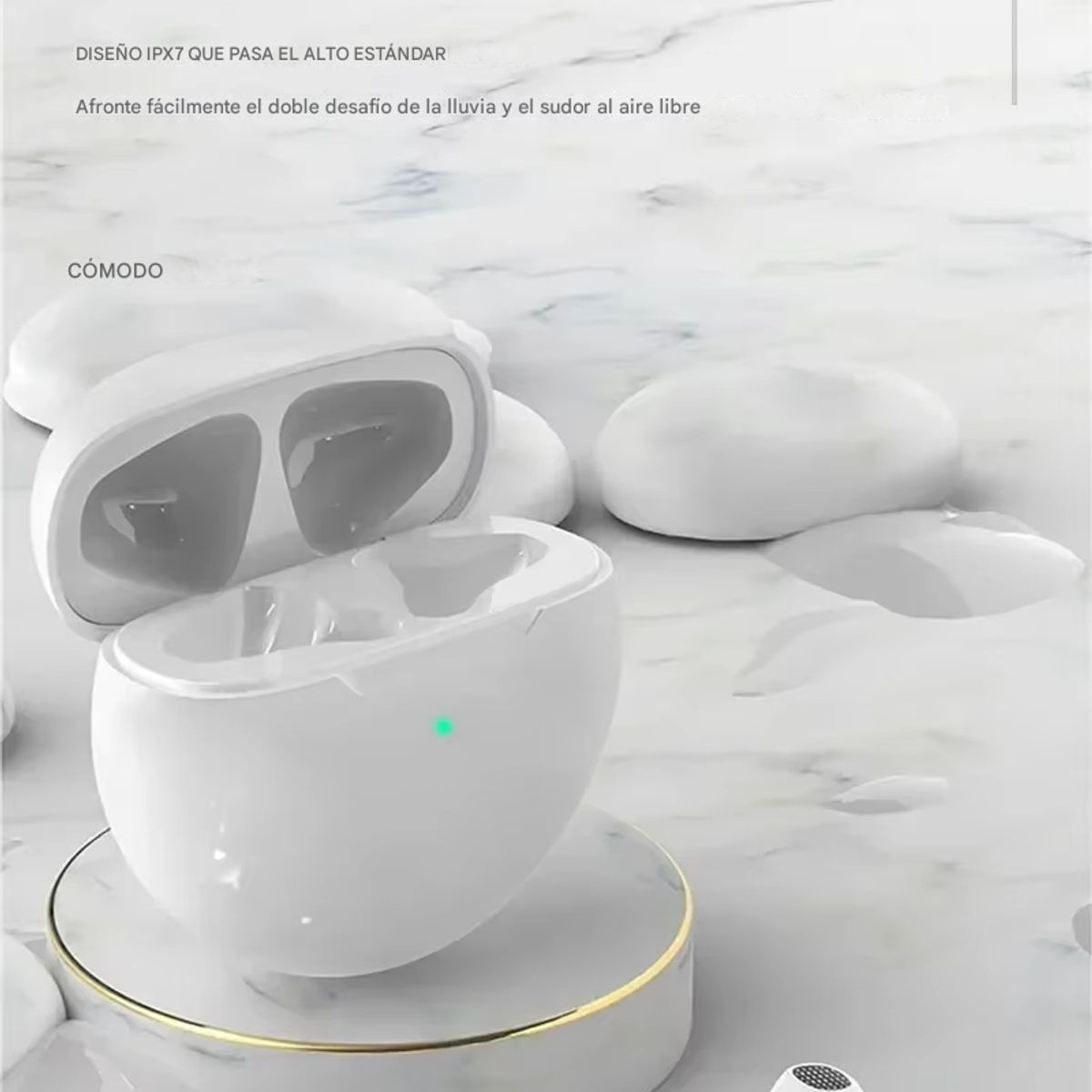 GENERICO - Auriculares Bluetooth Pro 6 Mini auriculares  NEGRO