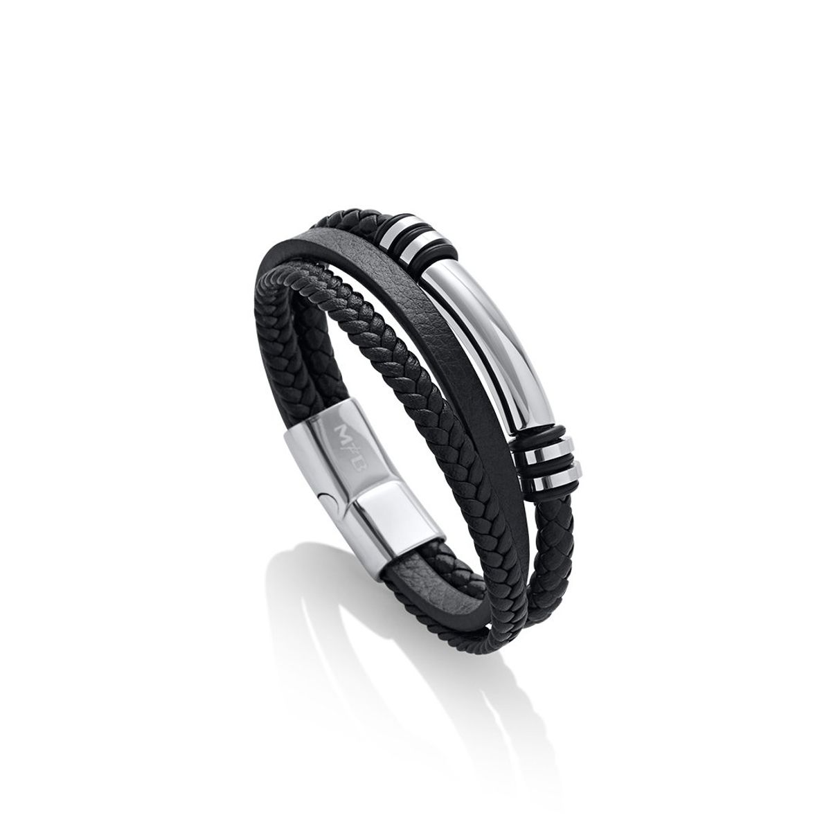 MENS FASHION BOX - Pulsera Atreus Cuero