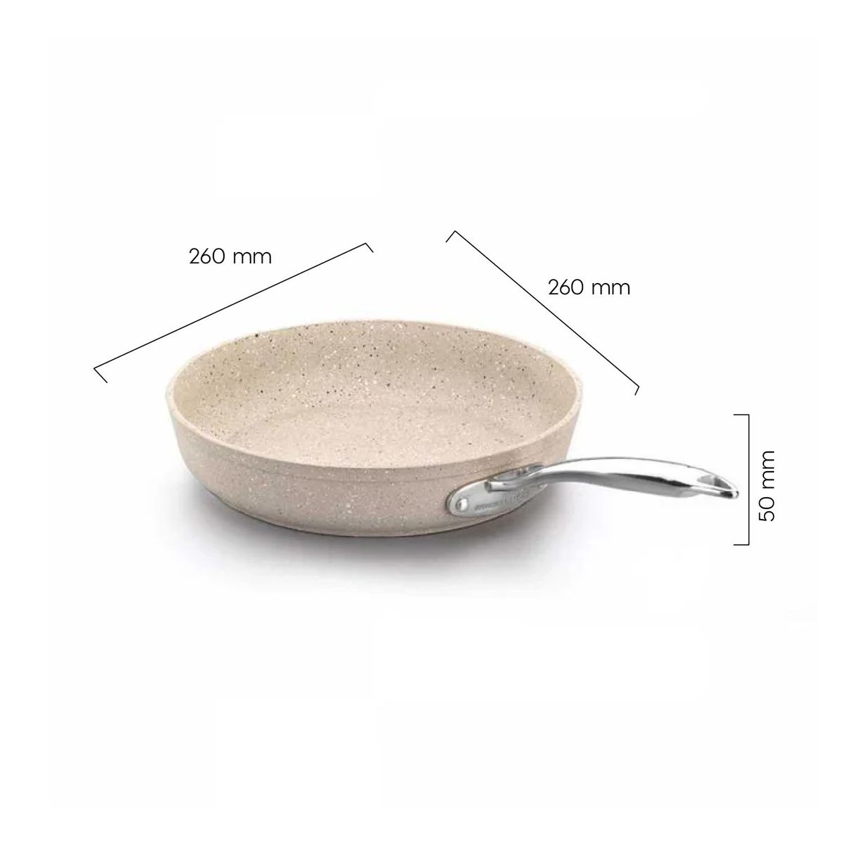 KORKMAZ - Sarten A1265-1 Granita 26 x 5 cm KORKMAZ