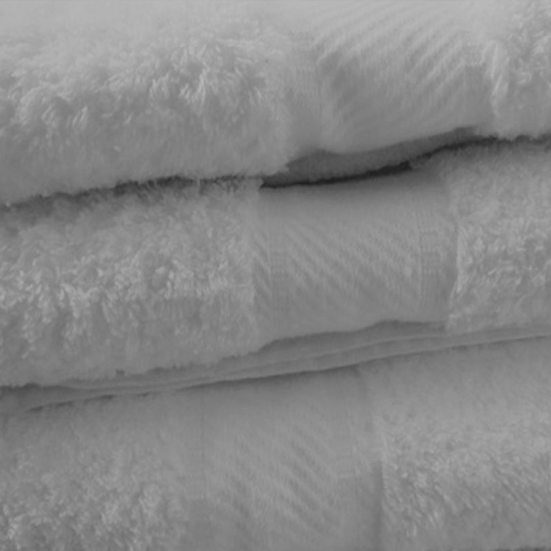 GENERICO - Toallas Hoteleras Silver de Mano 100% Algodón Peru Pima Gris