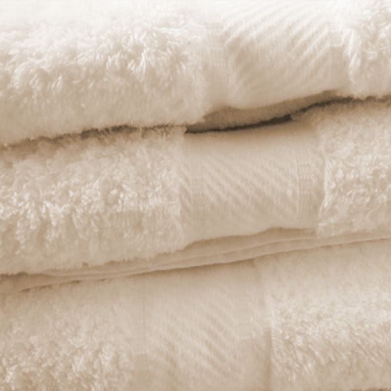 GENERICO - Toallas Hoteleras Silver Extra Baño 100% Algodón Peru Pima Beige