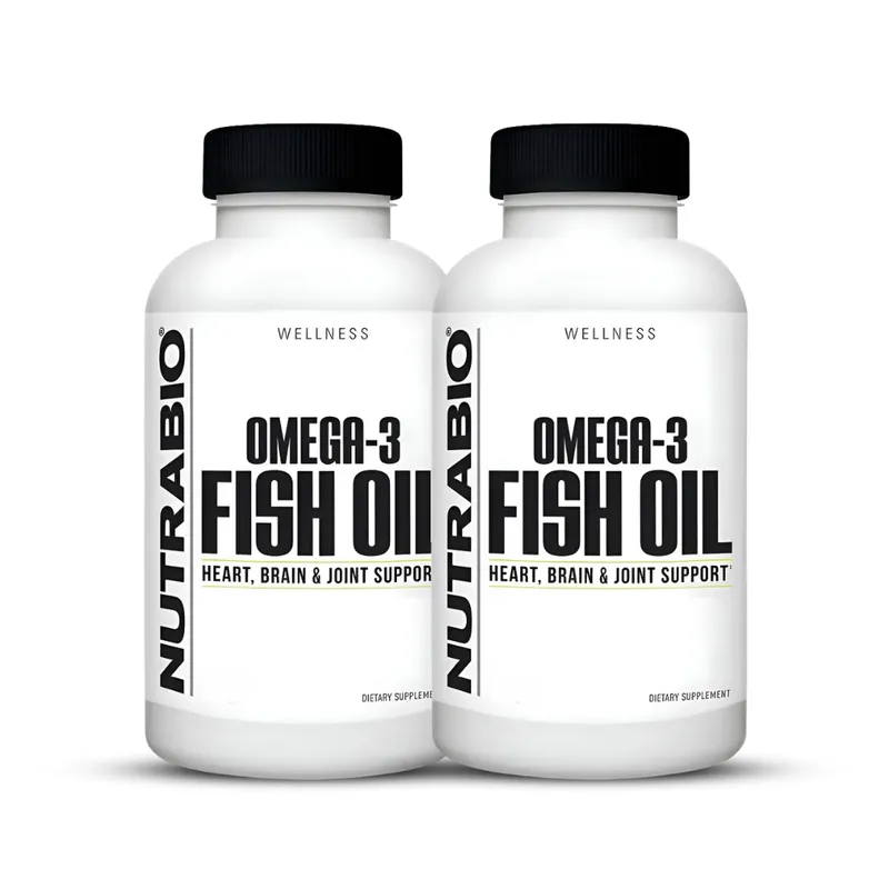 NUTRABIO - PACK X 02 - Aceite de pescado - Fish Oil Omega 3 Nutrabio - 150 cápsulas