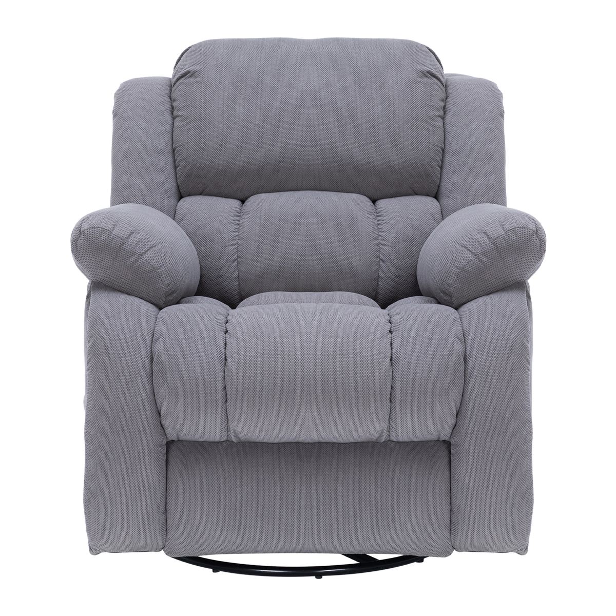 ELEMENT DESIGN - Berger Reclinable con Masajes Y Calefacción Tela Gris