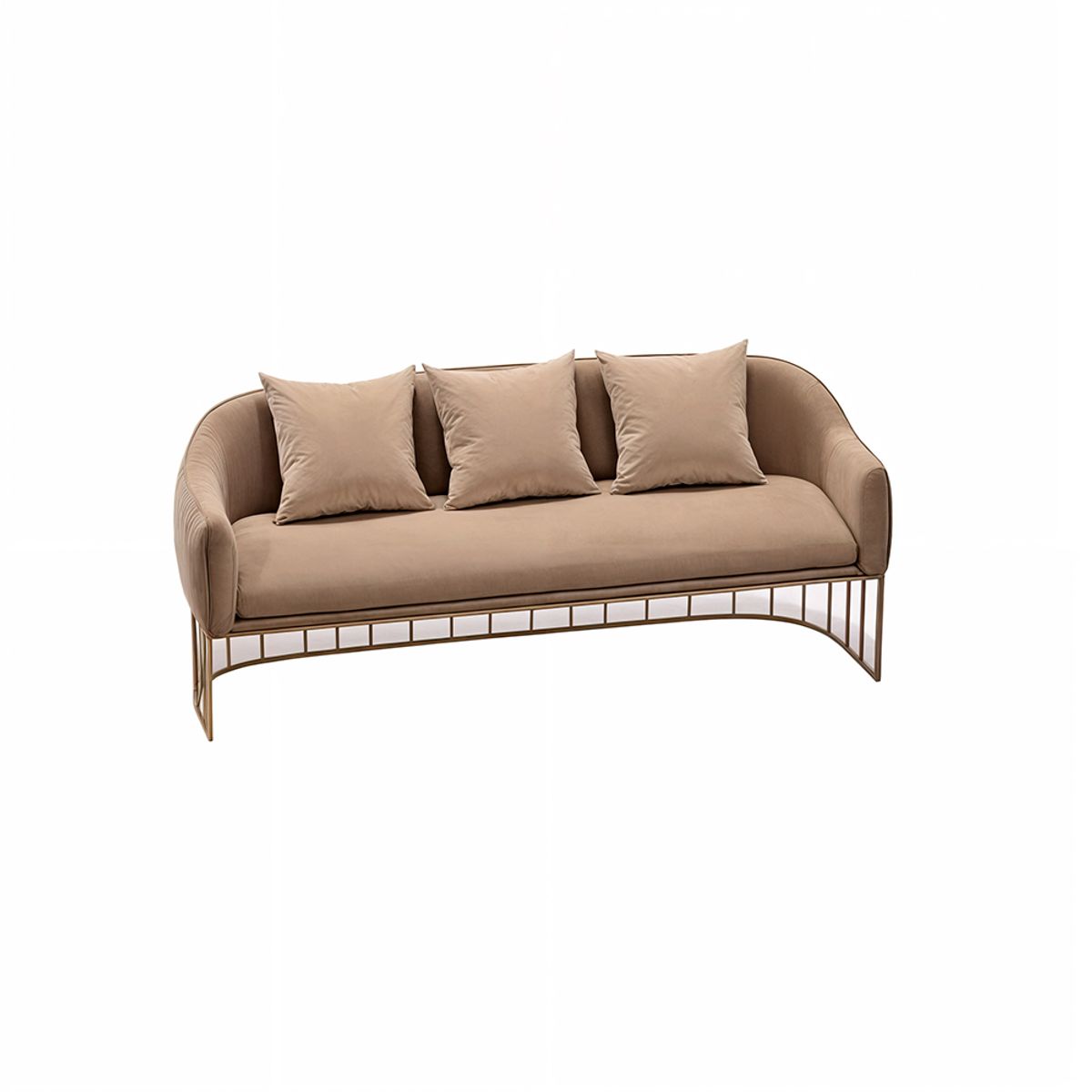 BARAKA HOME - Sofá Luxury Sveti 3 Cuerpos - Beige claro