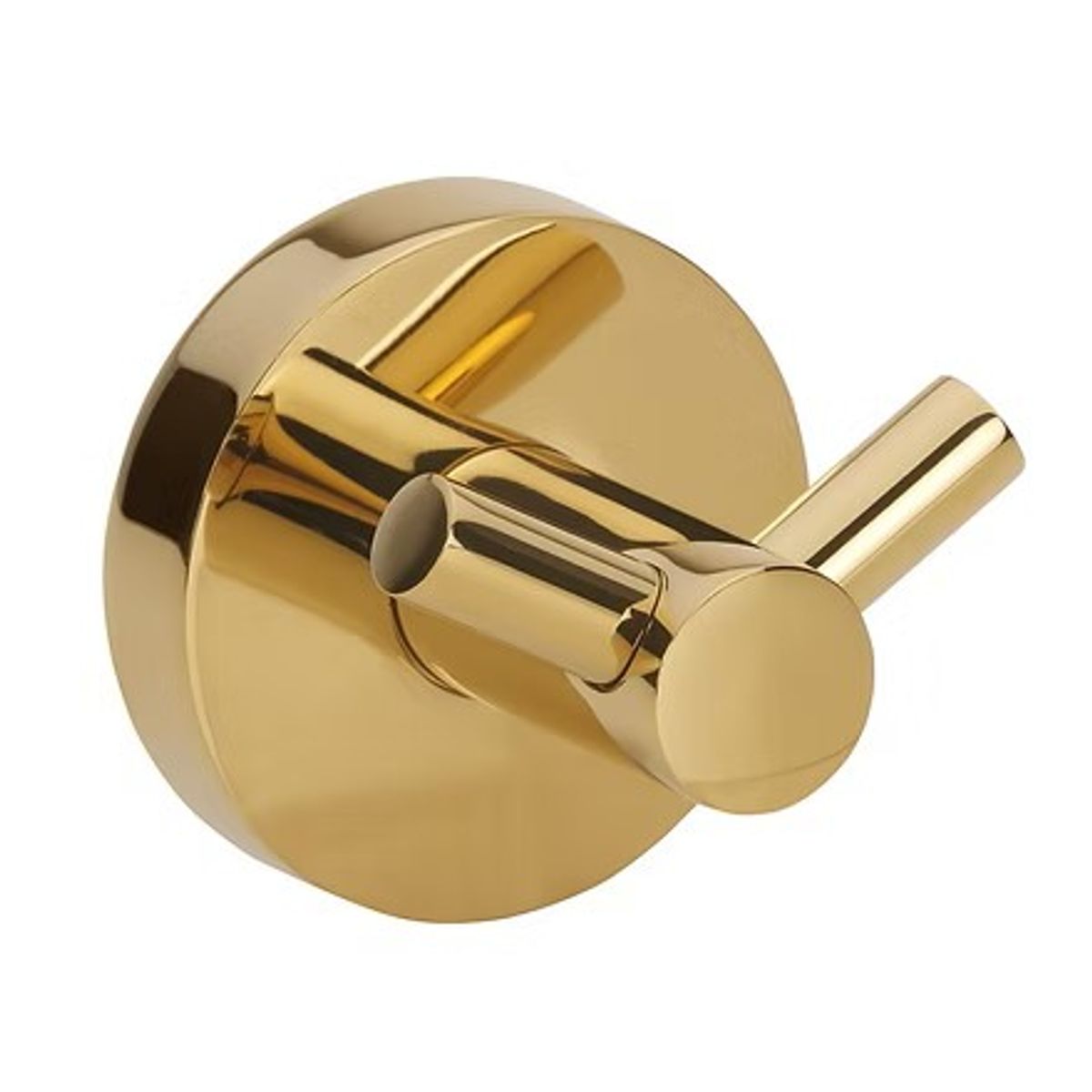 GENERICO - Perchero de 2 ganchos de acero inoxidable #304 dorado