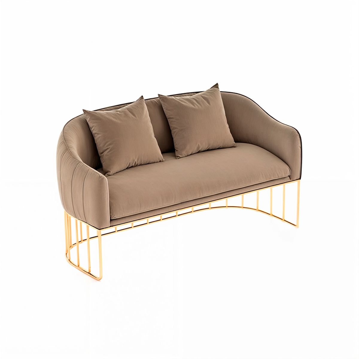BARAKA HOME - Sofá Luxury Sveti 2 Cuerpos - Beige claro