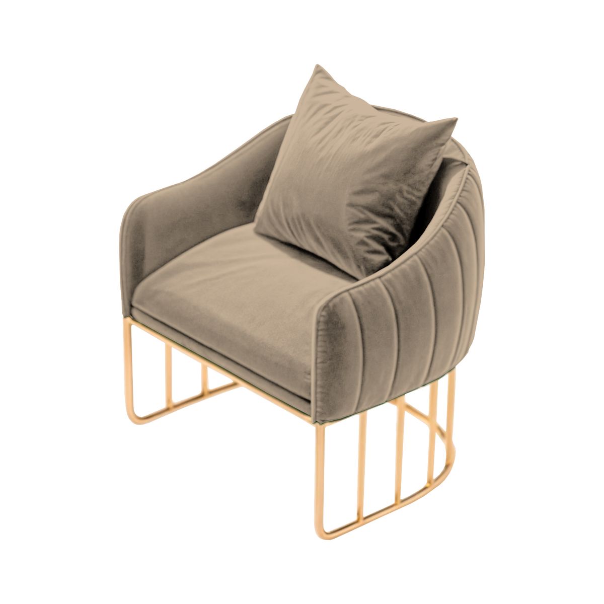 BARAKA HOME - Sofá Luxury Sveti 1 Cuerpo - Beige claro