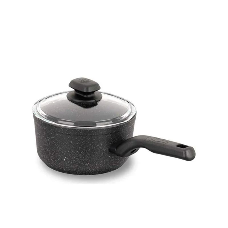 KORKMAZ - Sarten A1340 Ornella 18 x 9 cm con Tapa KORKMAZ