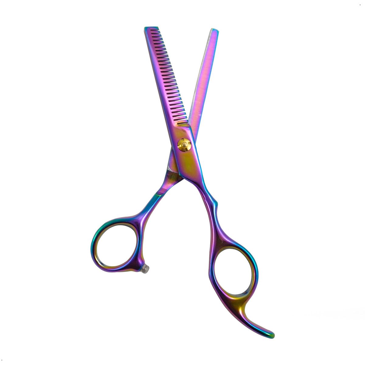 GENERICO - Tijera de Corte Cabello Tornasol Tijera Para Pulir