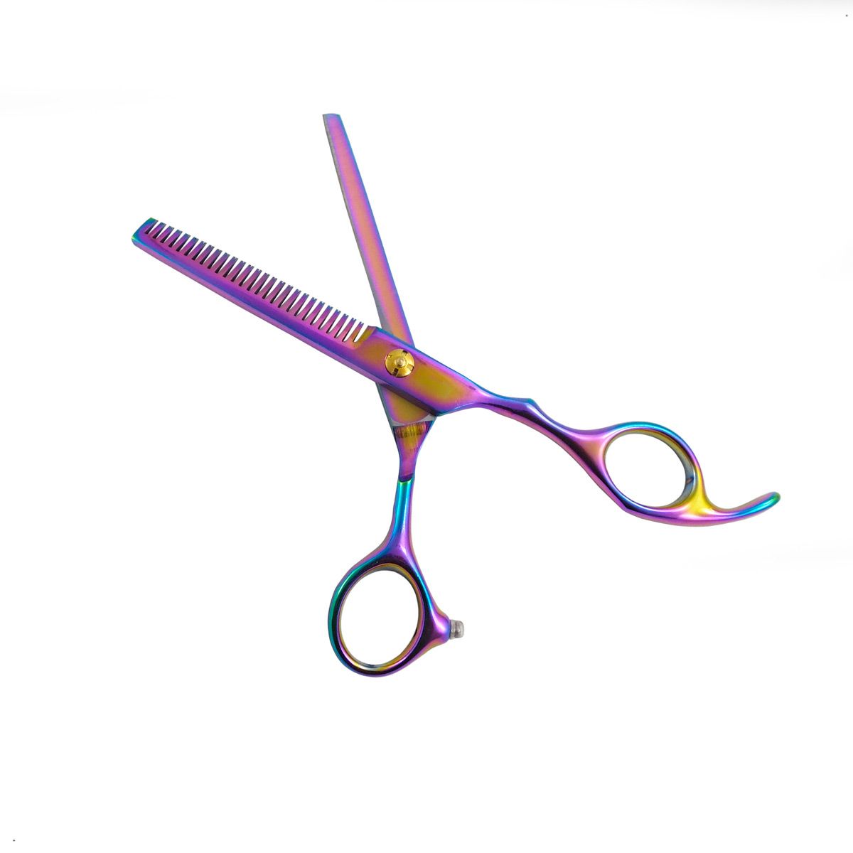 GENERICO - Tijera de Corte Cabello Tornasol Tijera Para Pulir