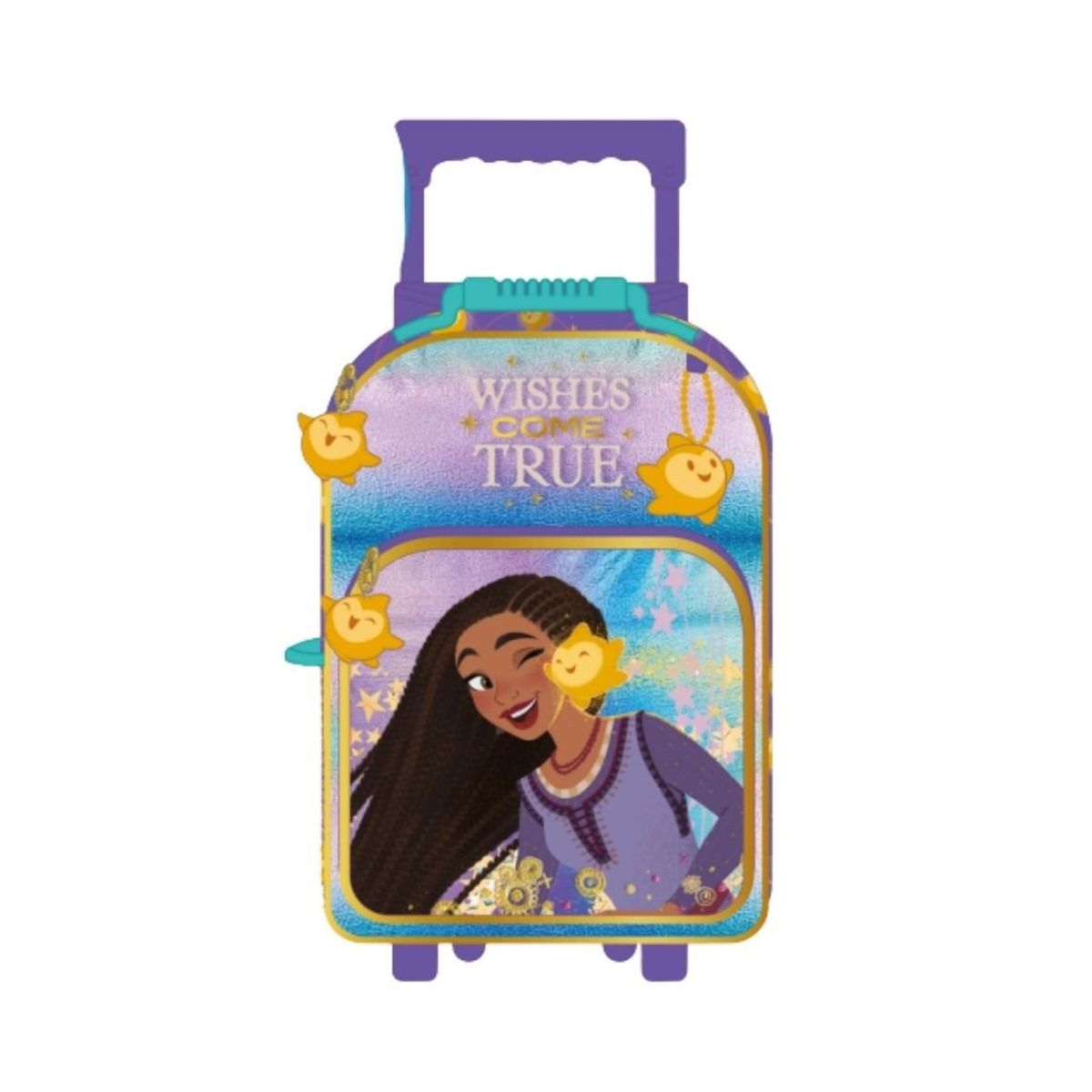 DISNEY - Maleta Oficio Premium Disney Asha Wish Lila