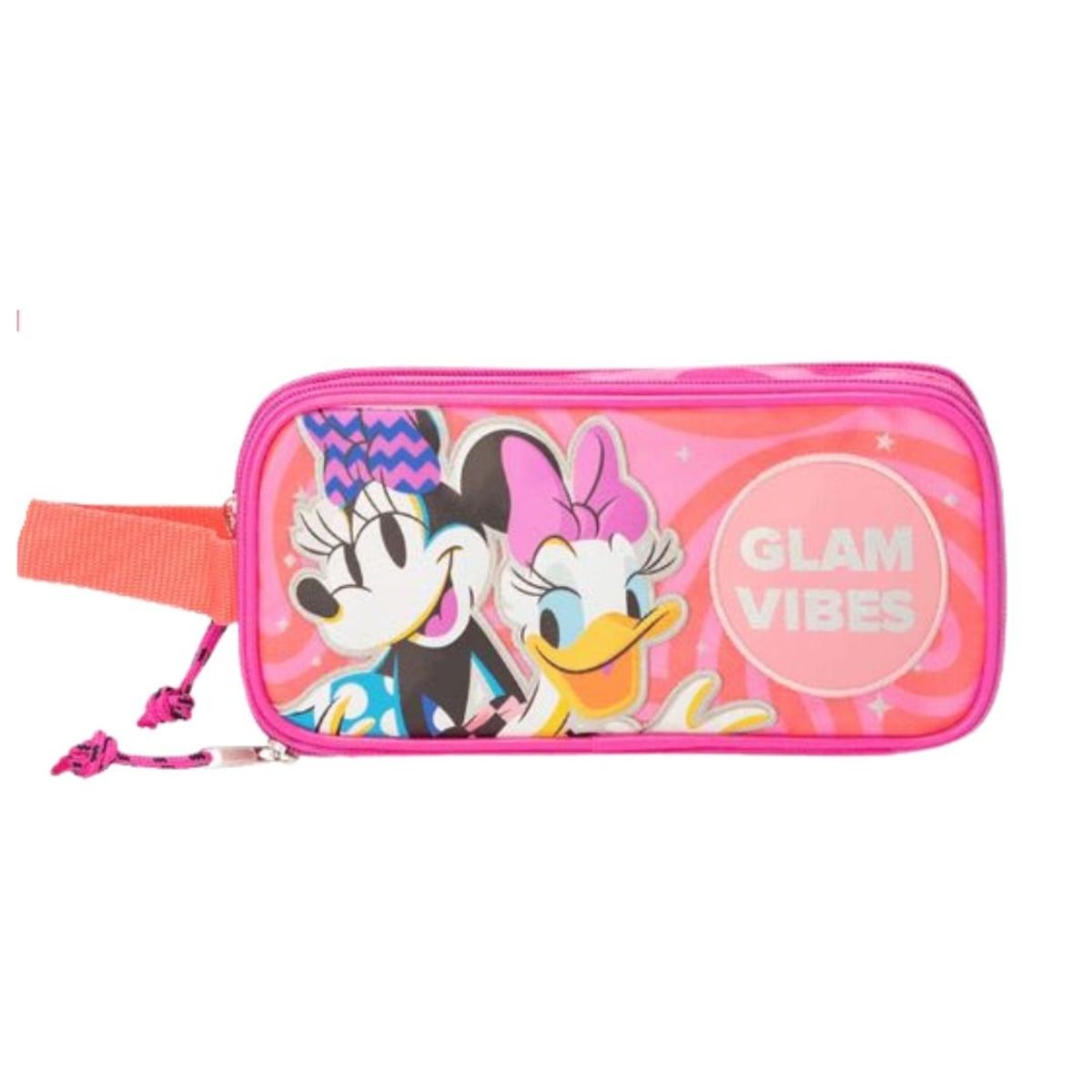DISNEY - Cartuchera Premium Disney  Minnie Mouse y Daisy
