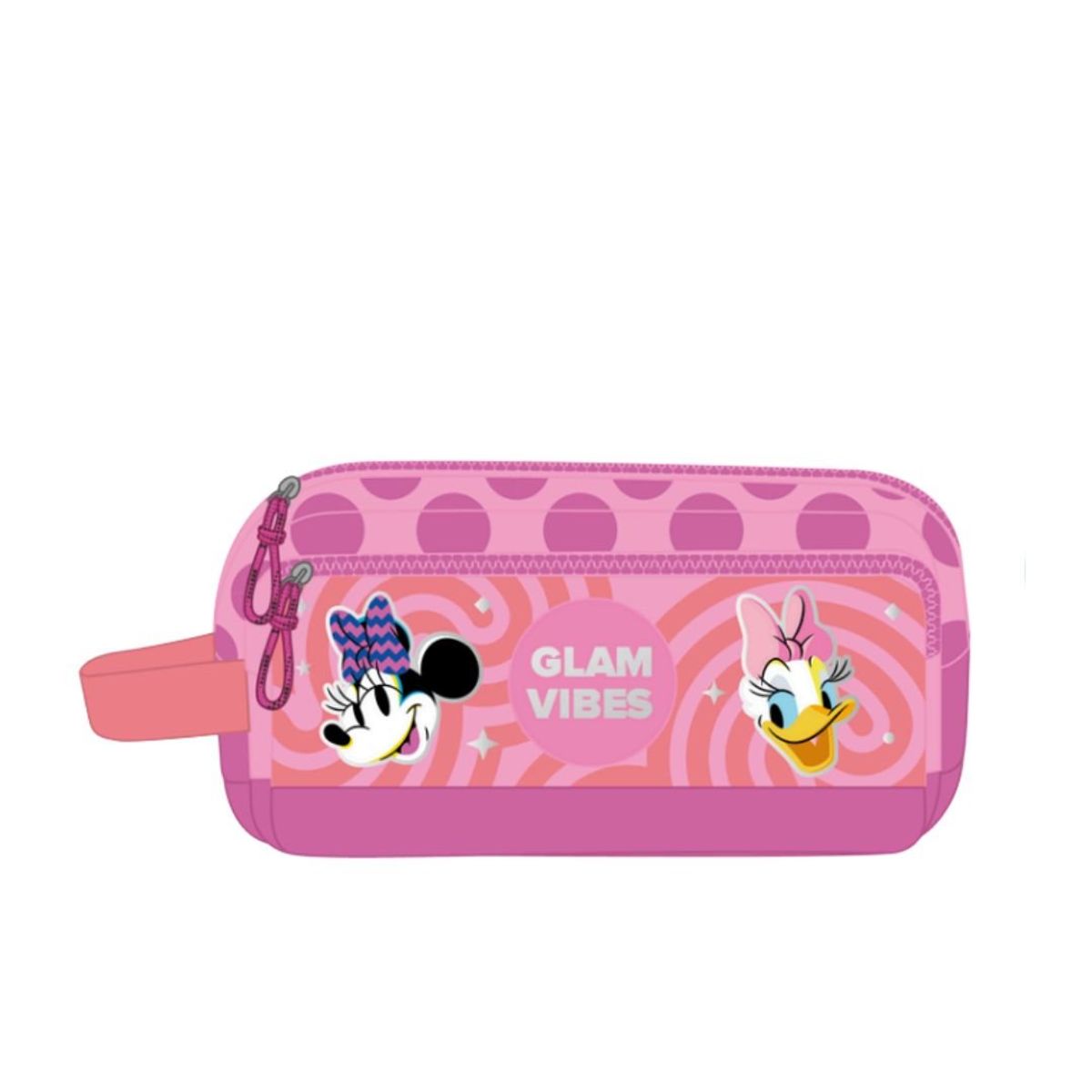 DISNEY - Cartuchera Premium Disney  Minnie Mouse y Daisy 2