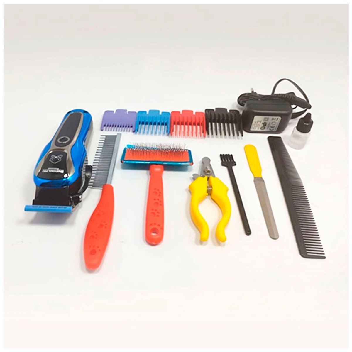 NATIONAL - Maquina National Corte Pelo Mascota Inalambrico Pantalla