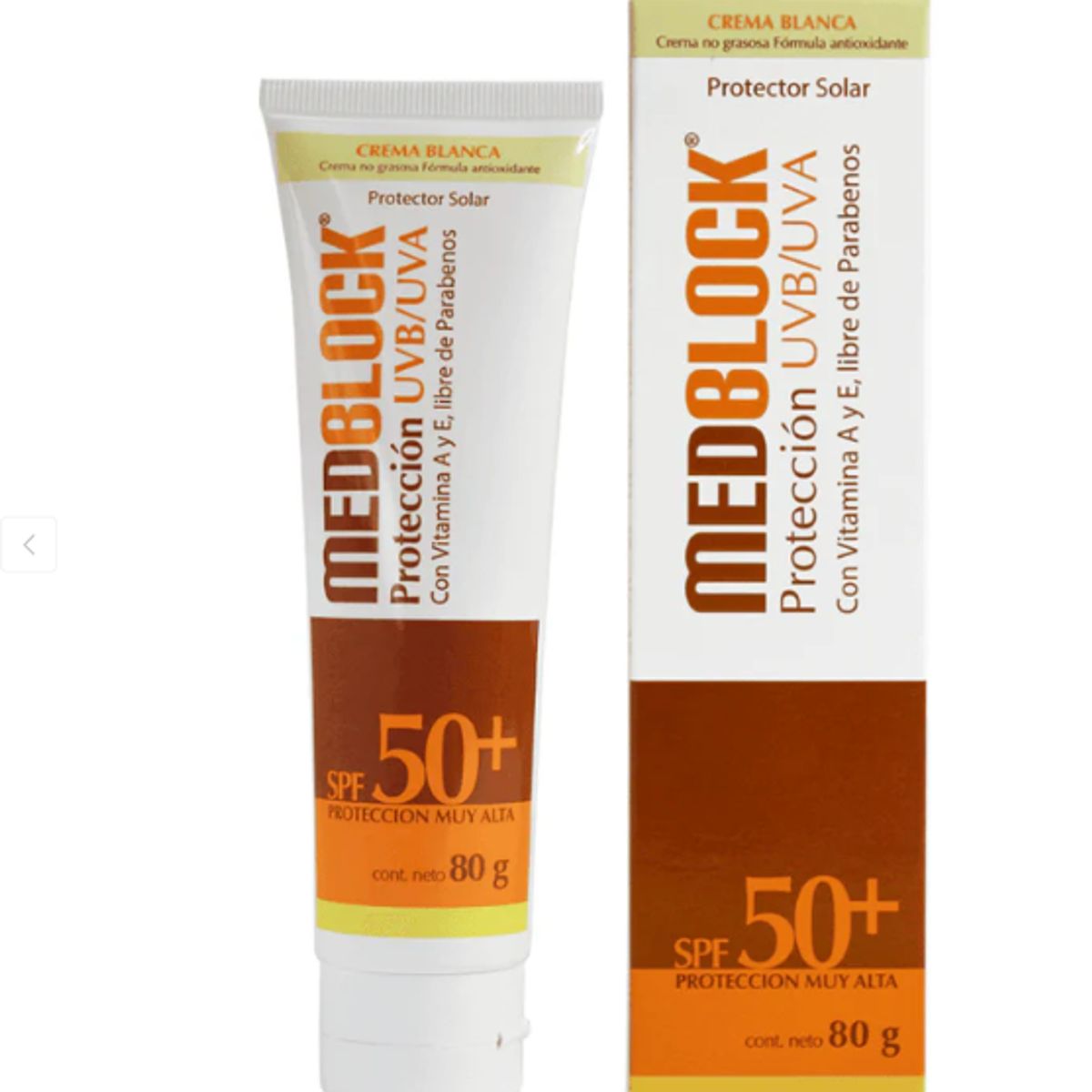 MEDBLOCK - Medblock SPF 50+ x 80g