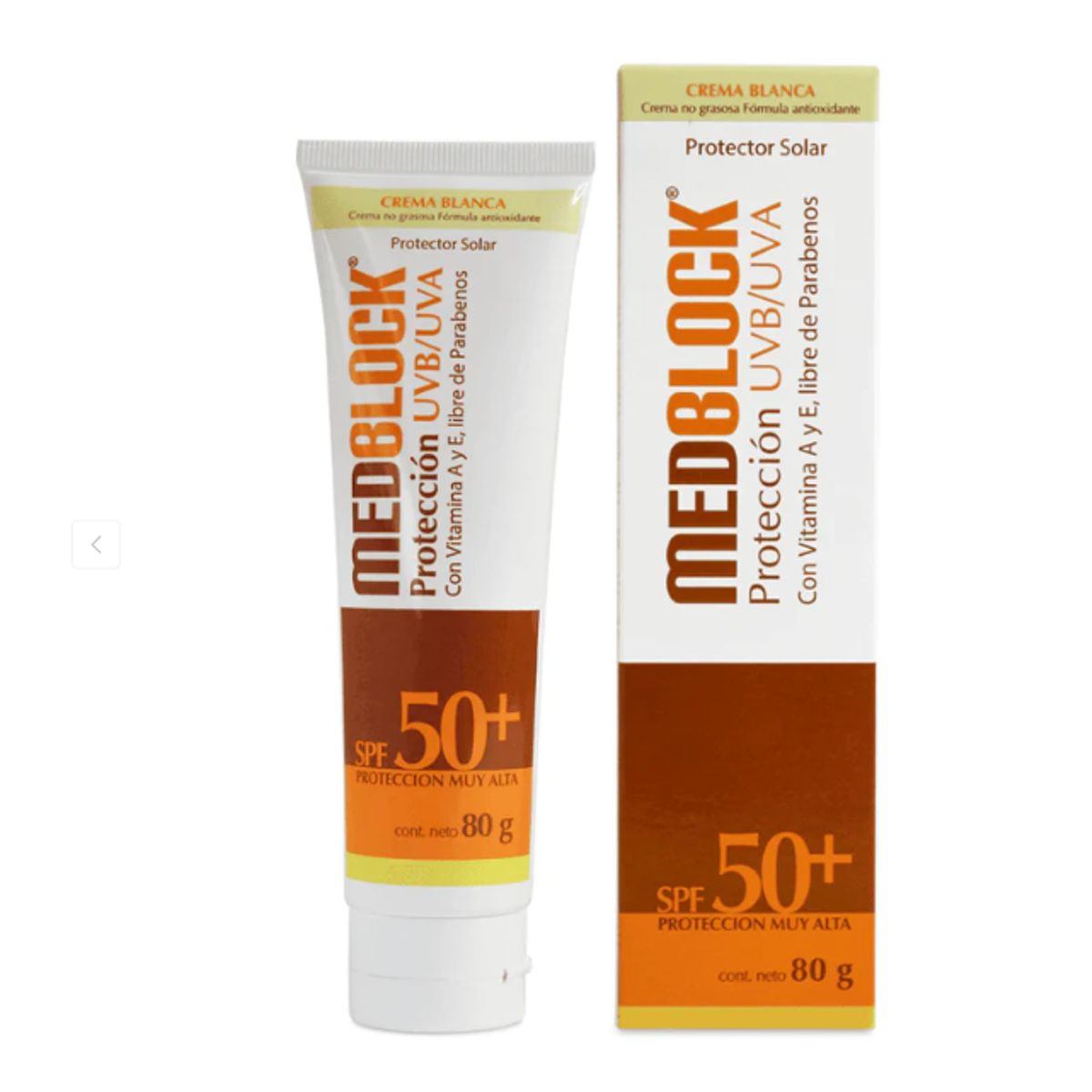 MEDBLOCK - Medblock SPF 50+ x 80g