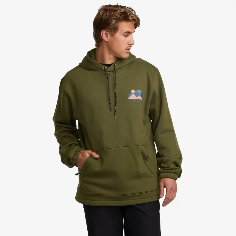 BILLABONG - Polerón Billabong Hombre Compass Pullover Verde BILLABONG