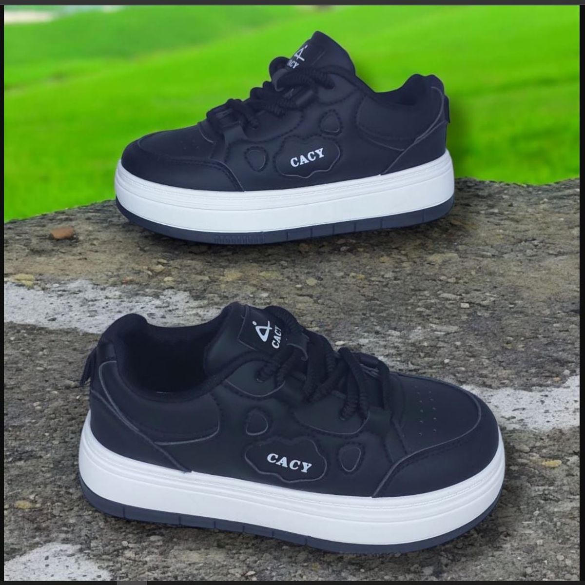 GENERICO - ZAPATILLA PARA DAMA CACY NUBE NEGRO - C51030