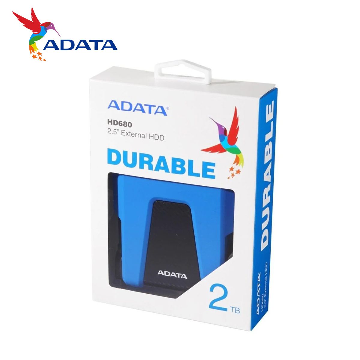 ADATA - Disco Duro Externo Adata HD650 2TB - Azul - Portátil