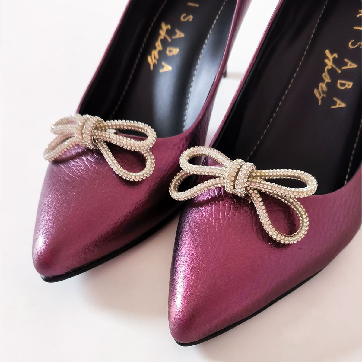 IRISABA - STILETTOS DE CUERO IRISABA PARA MUJER MORGANA GRANATE