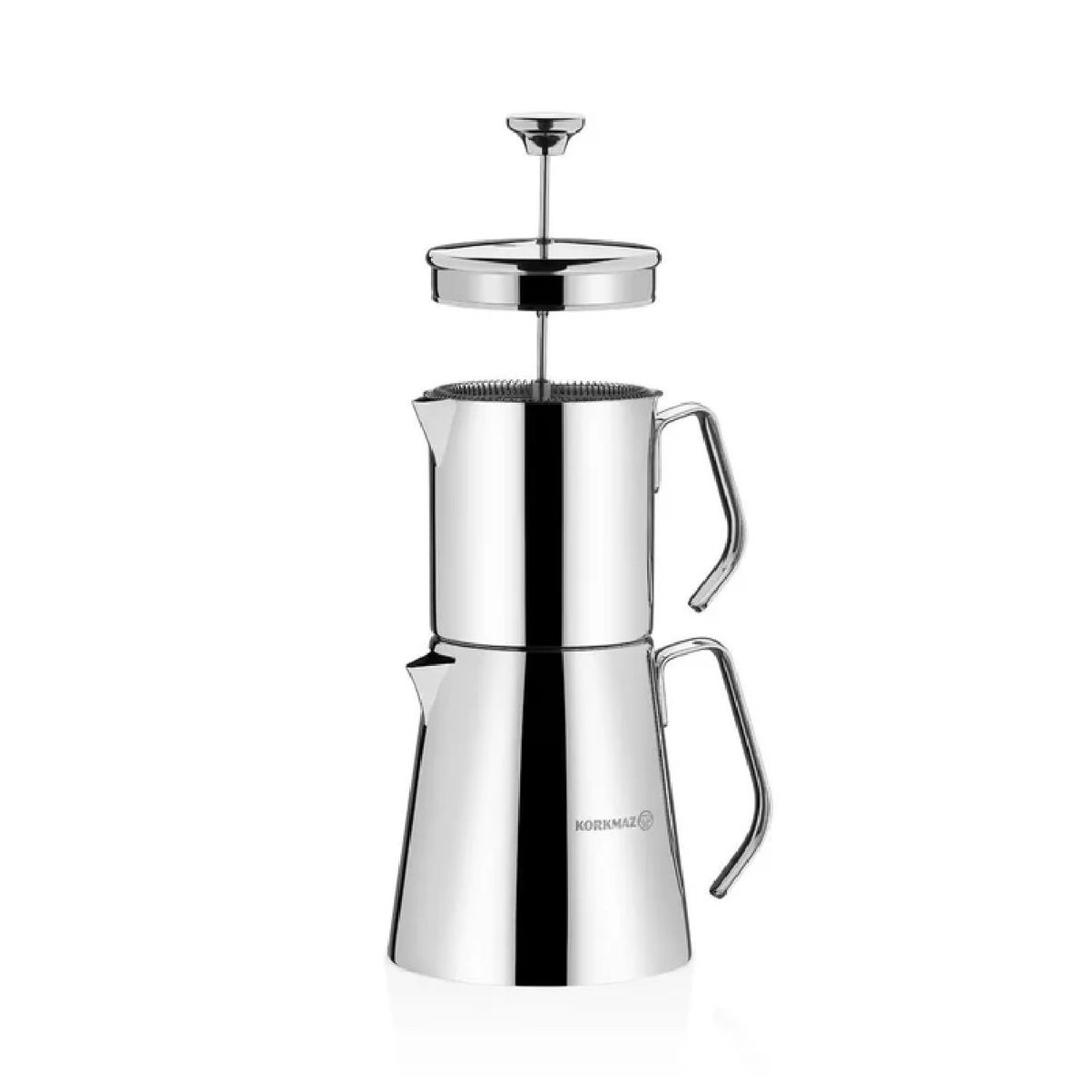 KORKMAZ - Cafetera Italiana A225 Aqua 1.5 L KORKMAZ