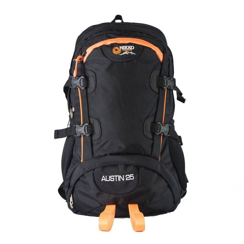 GENERICO - Mochila Outdoor Austin 25L Trekking Montaña Negro