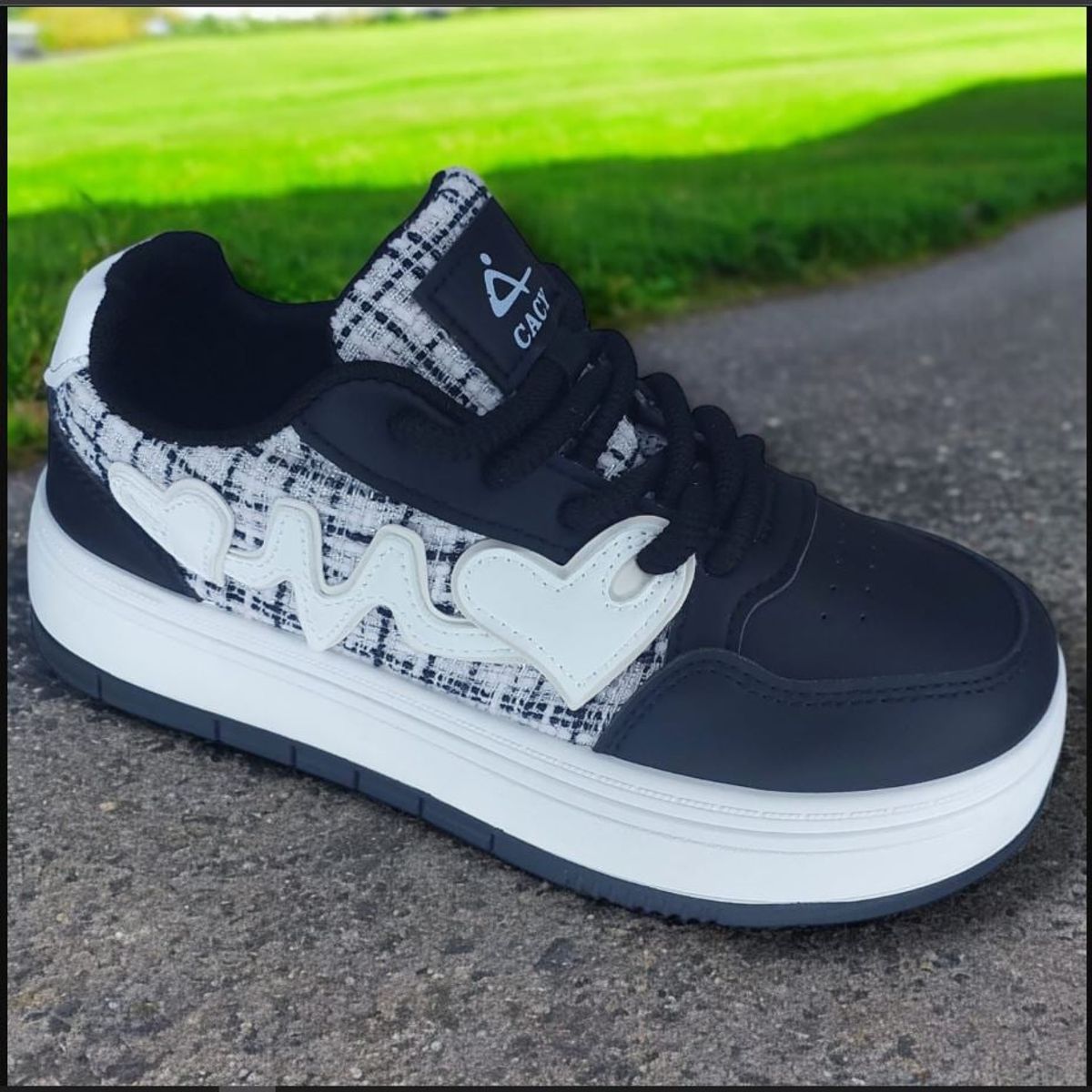 GENERICO - ZAPATILLA PARA DAMA CACY LOVE NEGRO - C51041