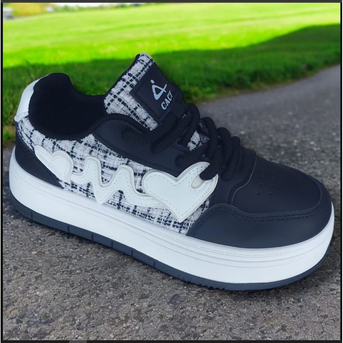 GENERICO - ZAPATILLA PARA DAMA CACY LOVE NEGRO - C51041