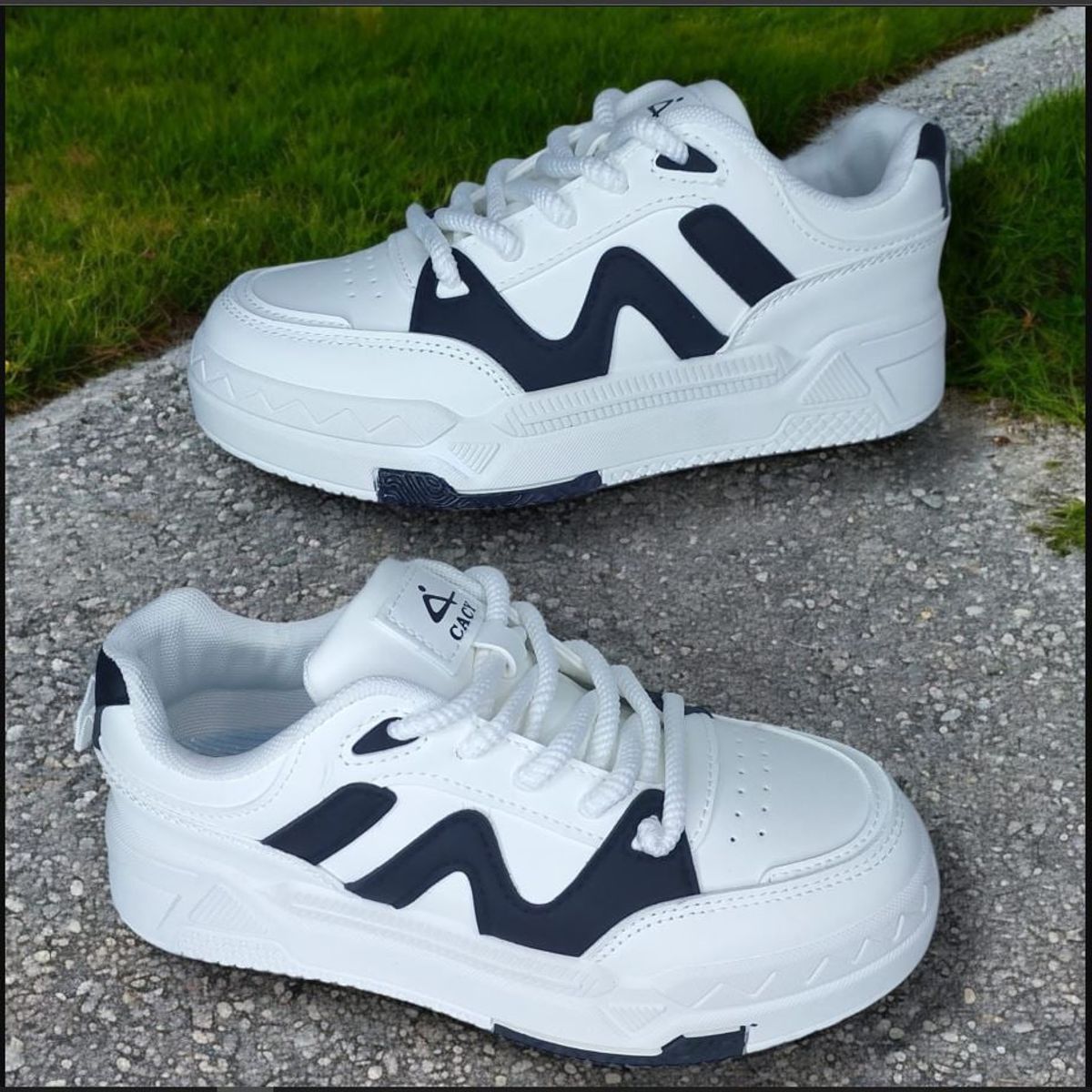 GENERICO - ZAPATILLA PARA DAMA CACY W BLANCONEGRO - C3097