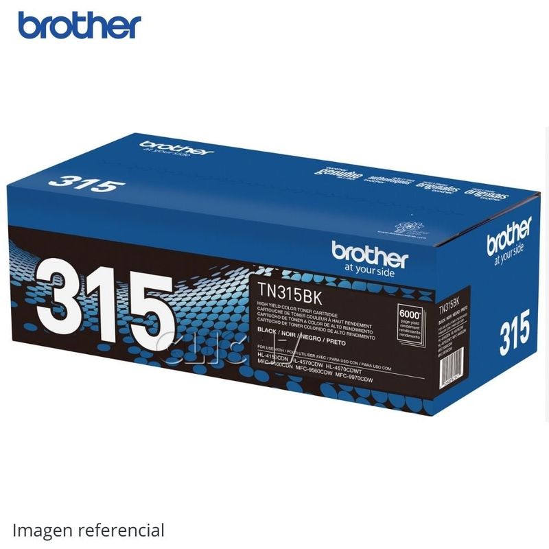 BROTHER - Toner Brother TN-315BK Negro HL-4570 6000PG