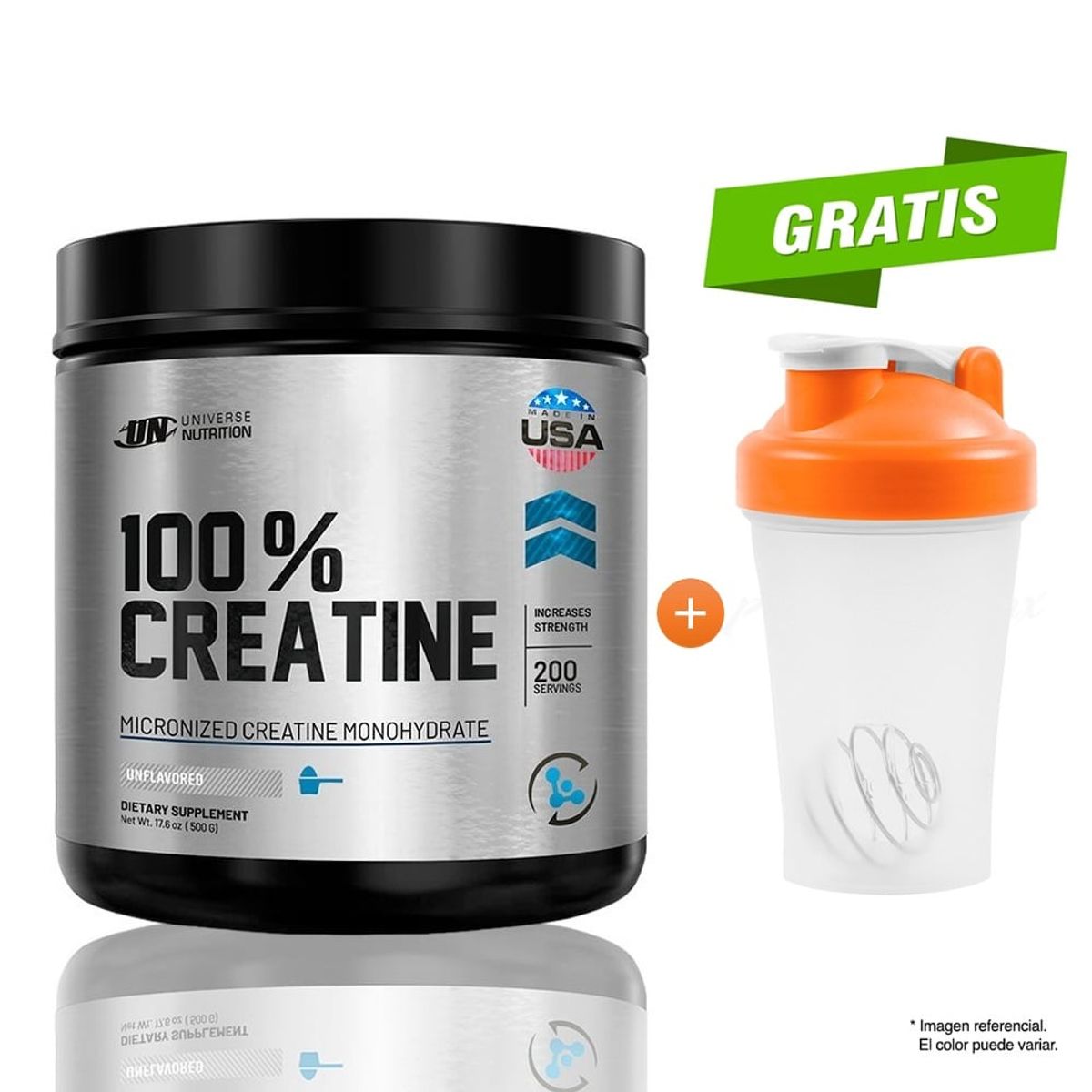 UNIVERSE NUTRITION - CREATINA 500 GRAMOS UNIVERSE NUTRITION MONOHIDRATADA