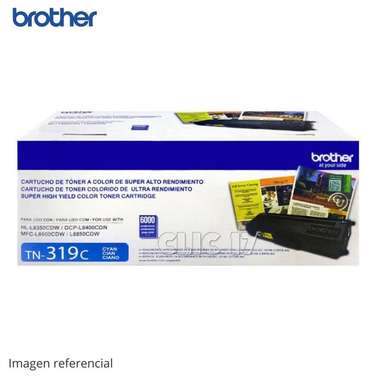 BROTHER - Toner Brother TN-319C HL-L8350 MFC-L8850 Cyan
