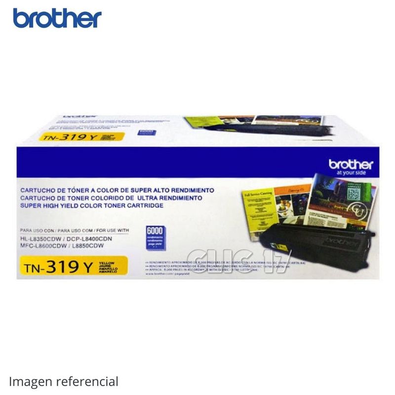 BROTHER - Toner Brother TN-319Y HL-L8350 MFC-L8850 Amarillo