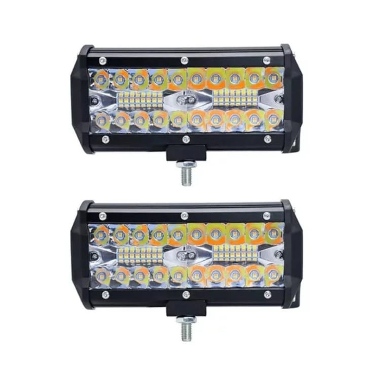 GENERICO - Faro led auxiliares 120w 3500lm dual 18cm